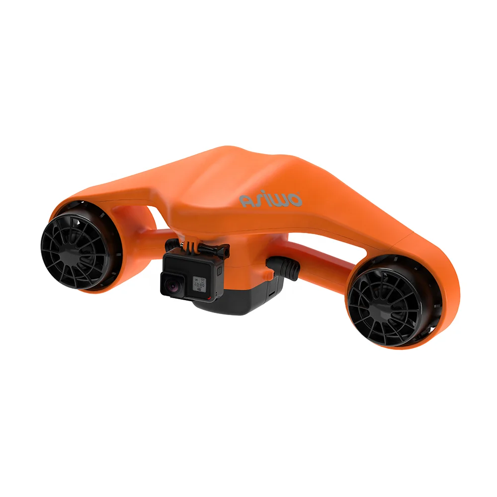 Underwater Scooter with Action Camera Mount Dual Motor 40M Waterproof for Water Sports Swimming Pool Diving Snorkeling Sea Adven