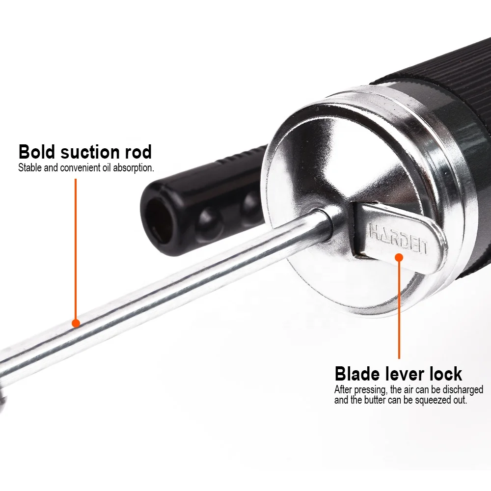 HARDEN Professional Auto Car Circuit Tester Durable Grease Gun With Ergonomic Lever Grip