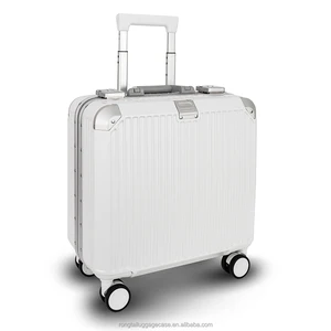 Unisex 6pcs Set Portable Travel Suitcase Luggage Popular ABS Aluminium Alloy Spinner Cheap Carrier for Girls