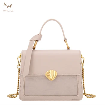 Manufacturer Custom Vegan PU Leather Trendy Lady Tote Hand Bags Branded Purse Handbags for Women