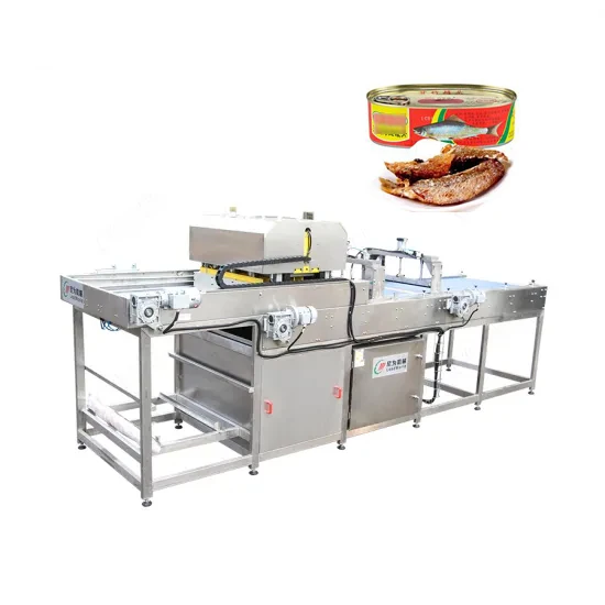 Fully Automatic Tuna Production Line Tuna Can Packing Machine