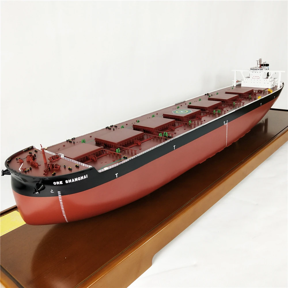 145cm ORE SANGHAI bulk cargo shipping model bulk cargo ship model O.A.S shipmodel