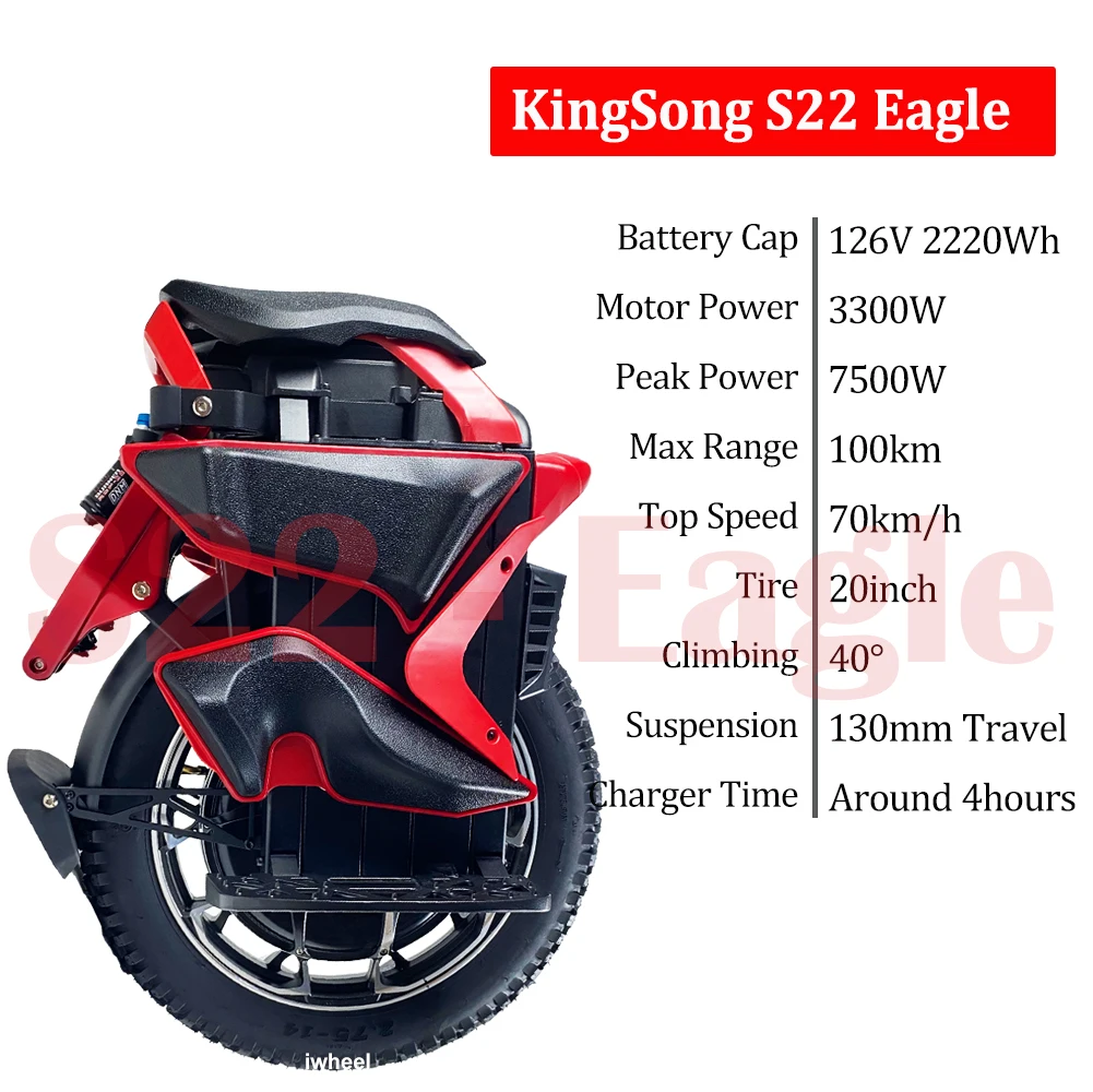 セグウェイ　kingsong KS-S22 King Song S22 Electric Unicycle - Official US Sales