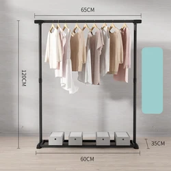 Регулируемая Вешалка для одежды ZQ30 подвесная полка с одной перекладиной полкой обуви Прочная