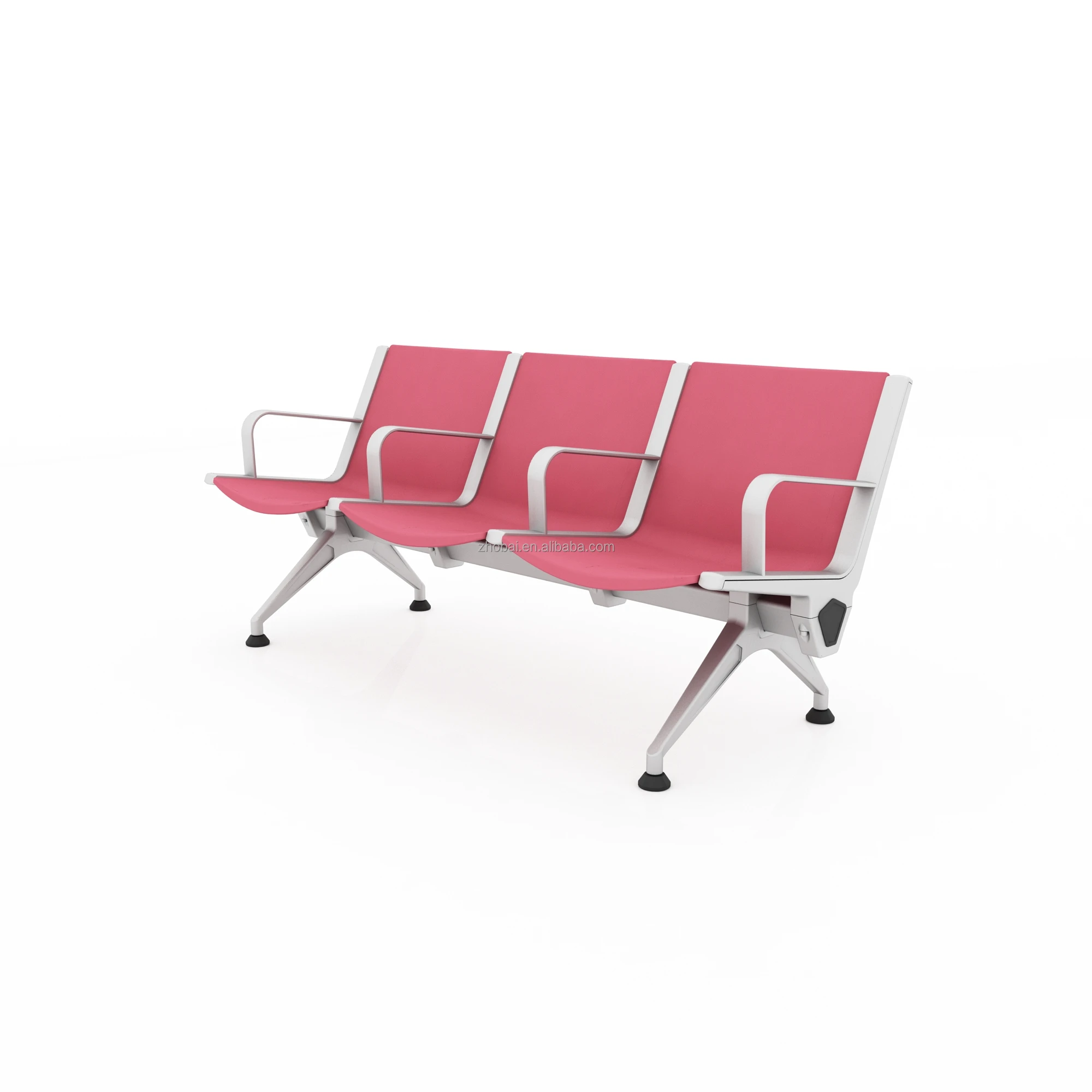 High Quality 1.5-Seat PU Hospital Waiting Chairs Customized Modern Commercial Design for School Gym Clinic Dental Office Public 6