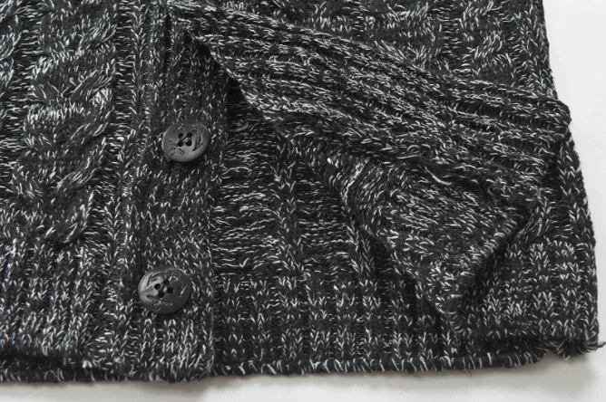 Acrylic Vintage Faashion Male Knitted Sweater Cardigan Wear Long Sleeve Wholesale Stylish Men Standard Wool Pullover Competitive