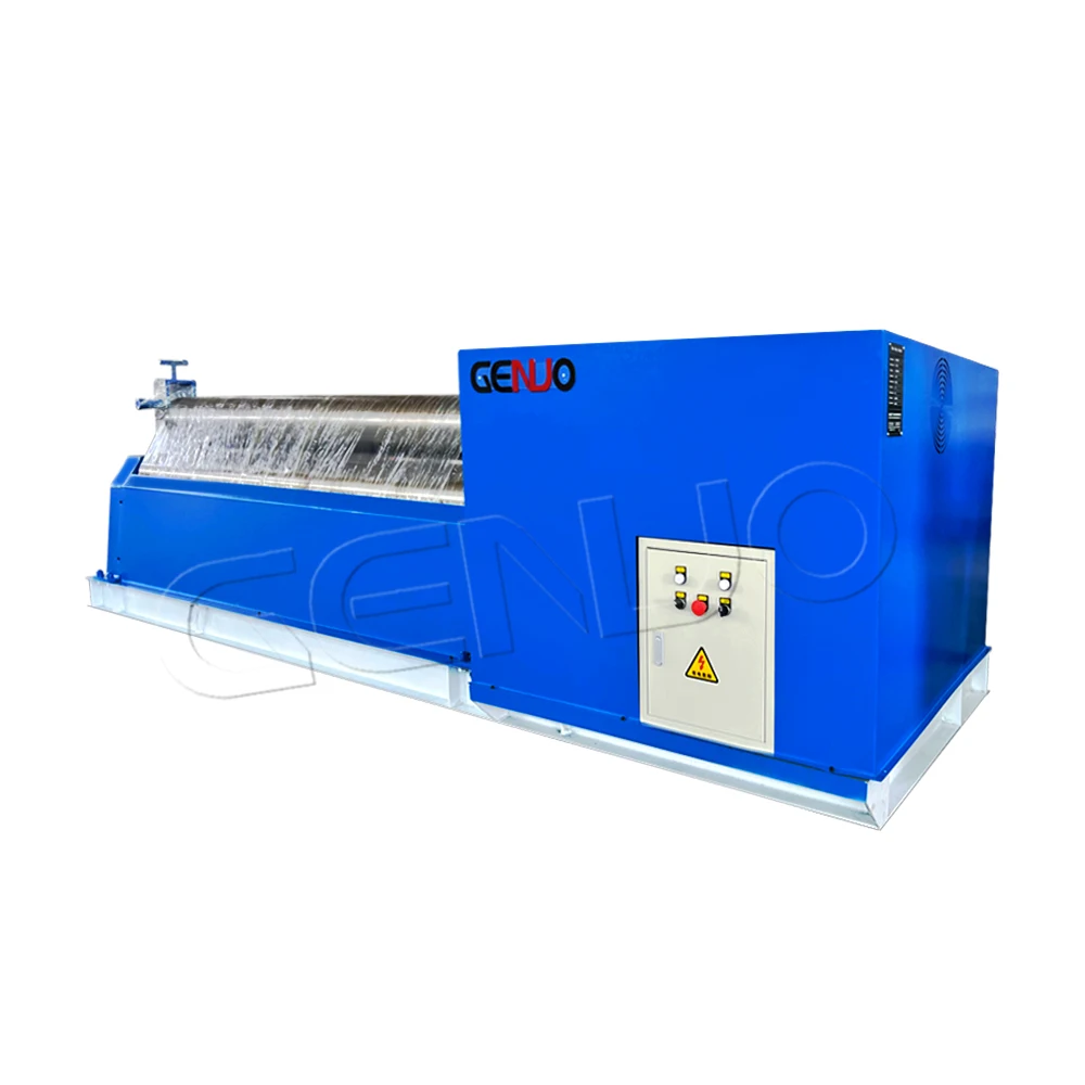 2025 Iron Sheet Bender Metal Sheet Mechanical Rolling Machine 3 Roller Steel Plate Bending Machine for Sale
