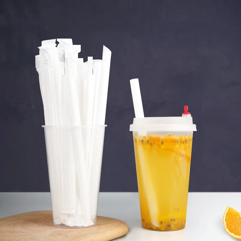 Bio Pla Drinking Straws Disposable Straw Boba