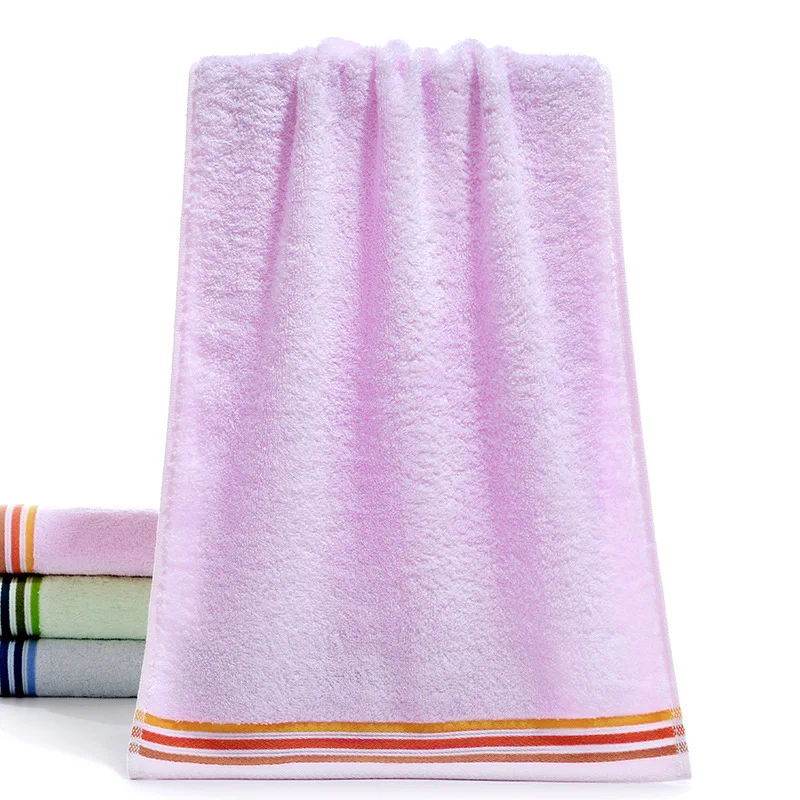 Home Textile Supplier 3 Color Satin Absorbent Hand Towels White Face custom towels details