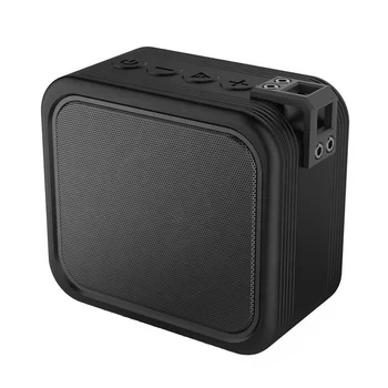 small square TWS Interconnection with microphone portable extra bass Wireless Bluetooth boombox mini home speaker