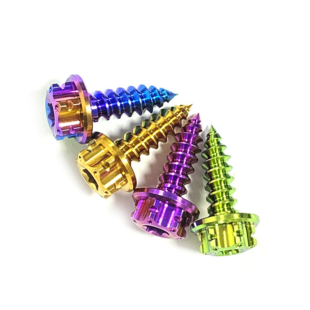 Stem Surron Rear Axle Bolt Titanium in M12X1.25 Pcx 160 Countersunk Torx Chain Ring Risk Outer Hexagon Dished Head Bolt Titanium