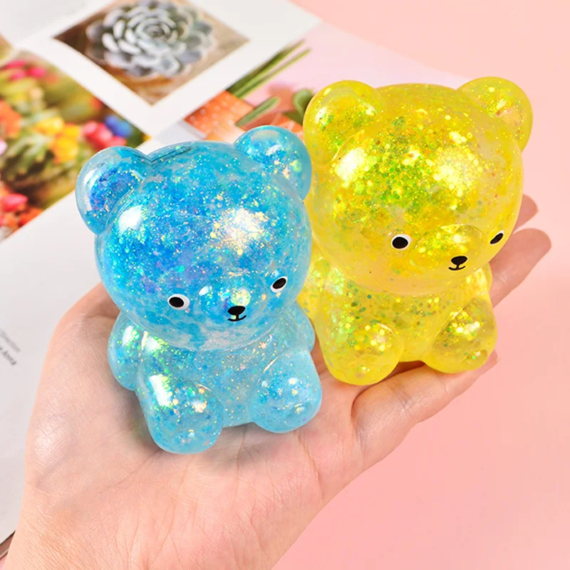 Wholesales Capsule Toys Stress Fidget Ball Gifts Three Sizes Of Bear ...