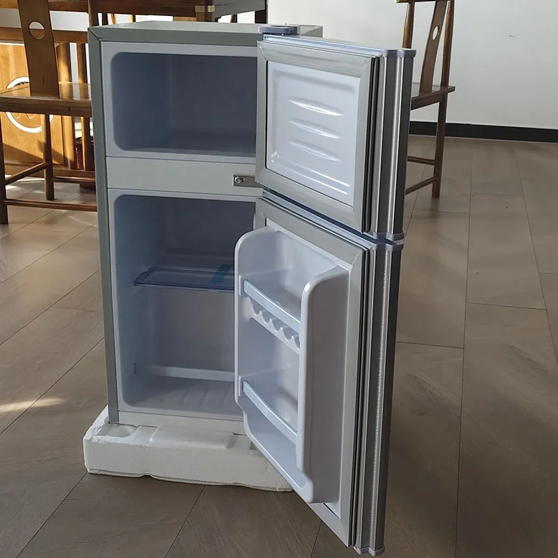 Mini Refrigerator シルバー 2段棚付き Mini Refrigerator シルバー 2段棚付き Amazon.com: Zyerch 4.8