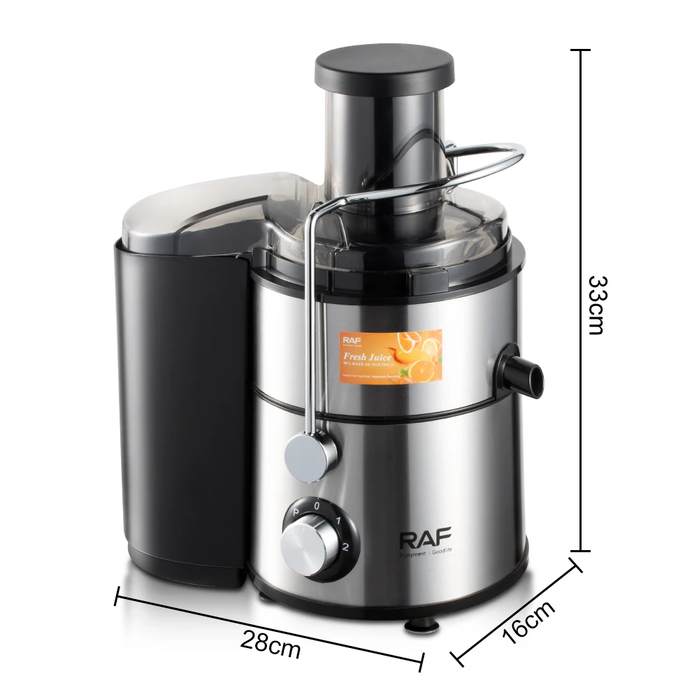 RAF Multifunction 4 in 1 Big Mouth Carrot Vegetable Juicer Blender Slow Fresh Commercial Fruit Juicer Machine Juicer Extractor