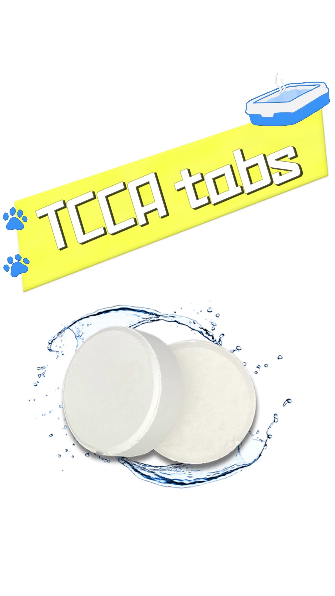 Swimming Pool Care Water Purification Tablet Slow Dissolving 90 3 Inch Pool Sanitizing Tablets