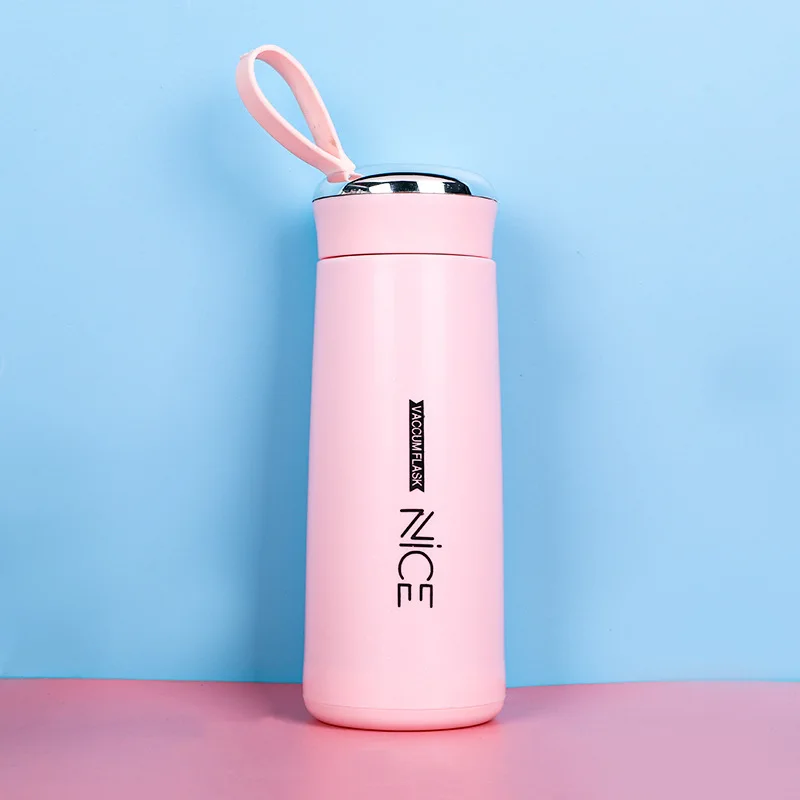 New Nice glass liner creative water bottle simple department store