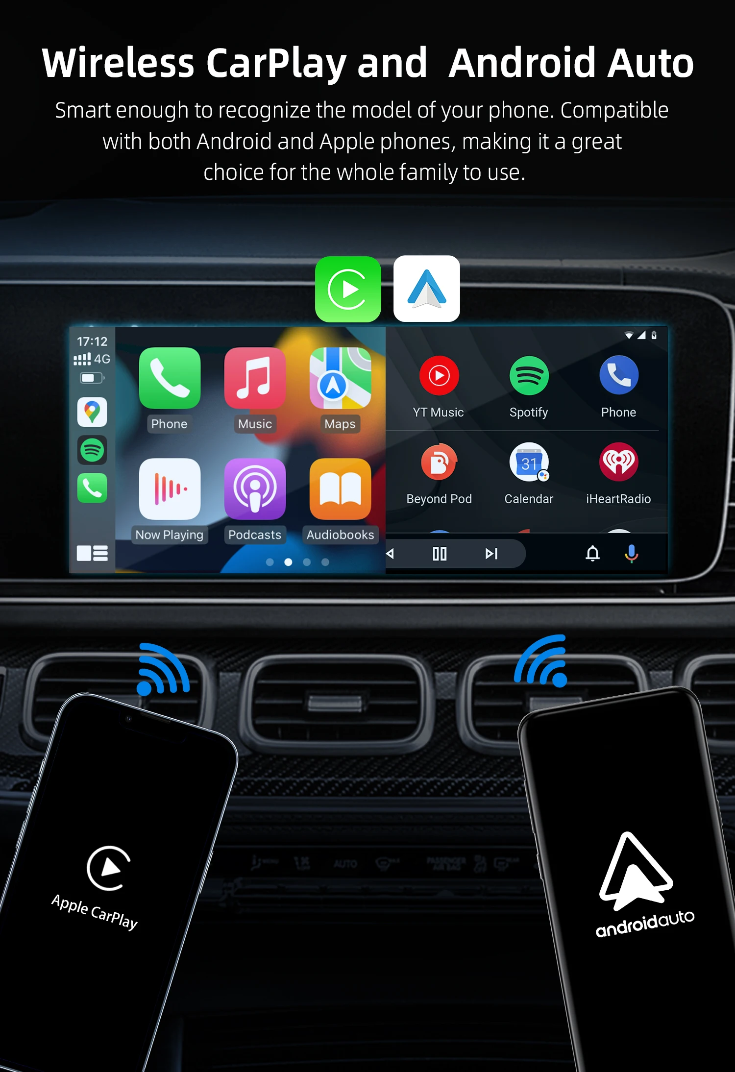 Ottocast Car Multimedia Box - Smart Android with Wireless