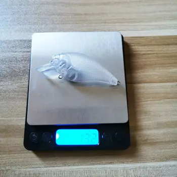 Unpainted Crank Fishing Lure Bait Wobbler 13g 8cm Minnow Isca Artificial Lures Crankbait Leurre De Bass Pike Pesca Tackle – Minnow – view 5
