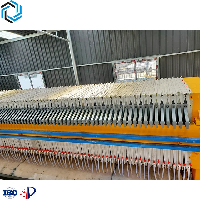 Hydraulic Diaphragm Compression Filter Press, Gypsum Wastewater Filtration Low Moisture Content Filter Press