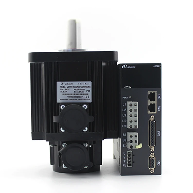 ShenZhen  130 Flange   Servo Motor  Cnc Control 1 kw Ac Servo Motor and Driver