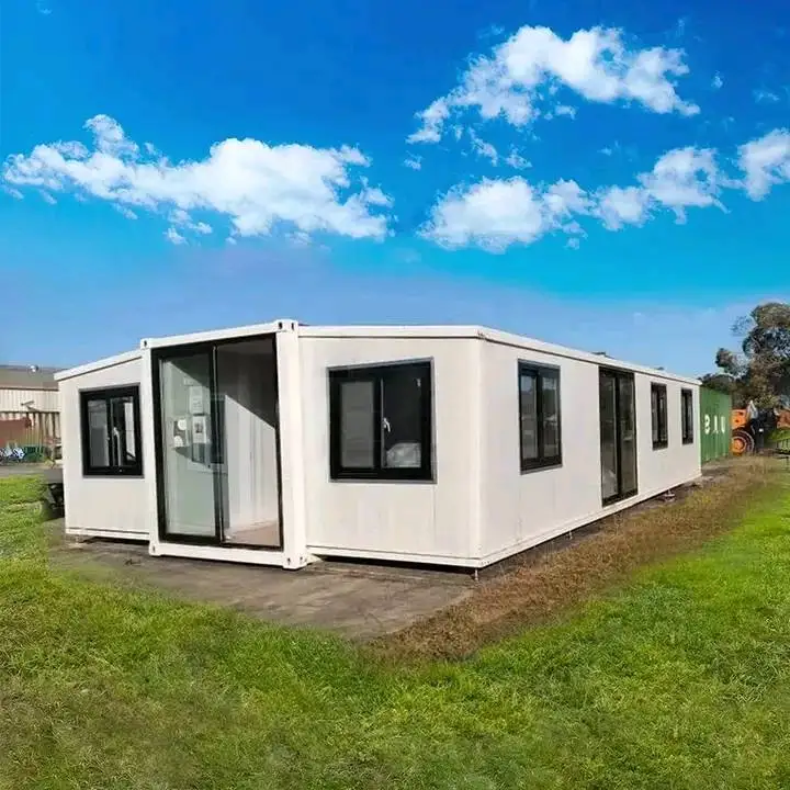 Cheap 40Ft 20Ft Prefabricated Mobile Granny Flat Expandable Container House 2 3 4 5 Bedroom Prefab Villa Portable Home