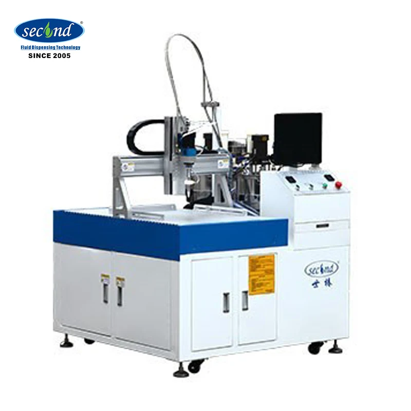 3 Axis ab Two Part Component Liquid Silicone Epoxy Resin Pu Automatic Glue Dispenser Dispensing Mixing Potting Filling Machine
