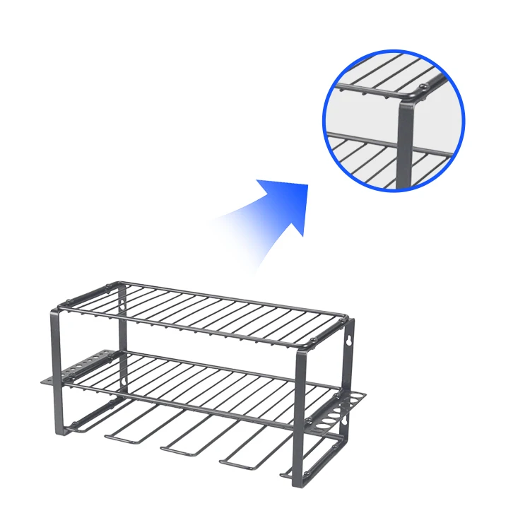 Low Price Durable Floating Wall Mounted Shelves Wall Organizer Storage Rack for Warehouse Organization Tool Rack manufacture