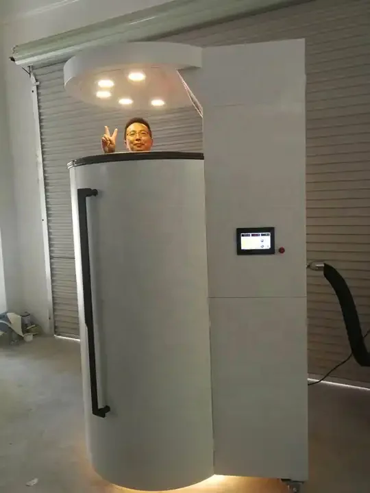 Hot Sale Electric Cryosauna Cabin Chamber Liquid Nitrogen Cryo Sauna Machine Cabryotherapy Cryo Chamber