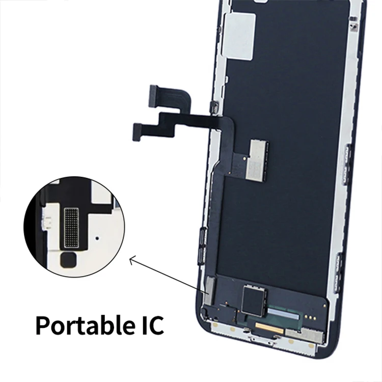 CONKA Mobile Phone Hard OLED Display Screen for Iphone X XS XR 11 Pro Max Replacement
