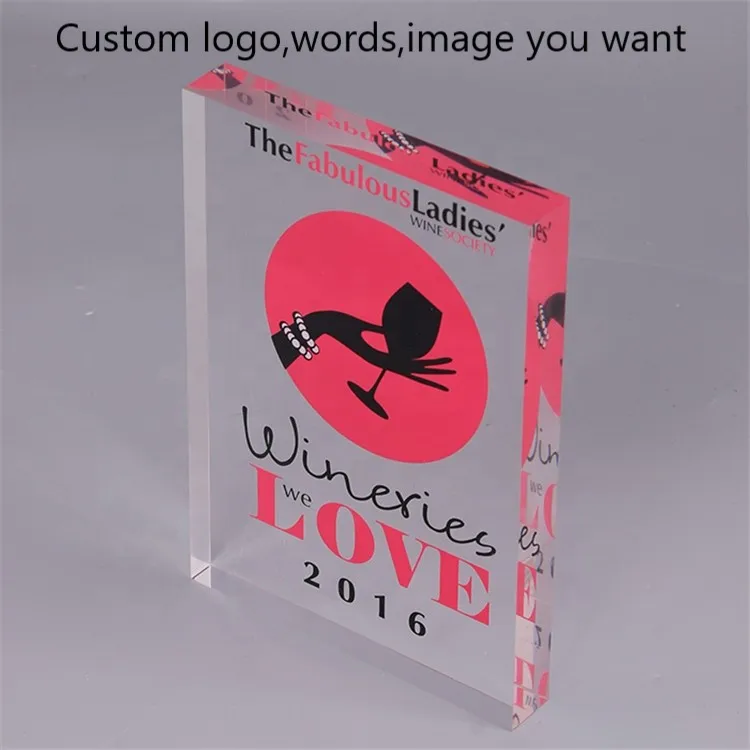 Clear Solid Acrylic Block Clear Solid Acrylic Block