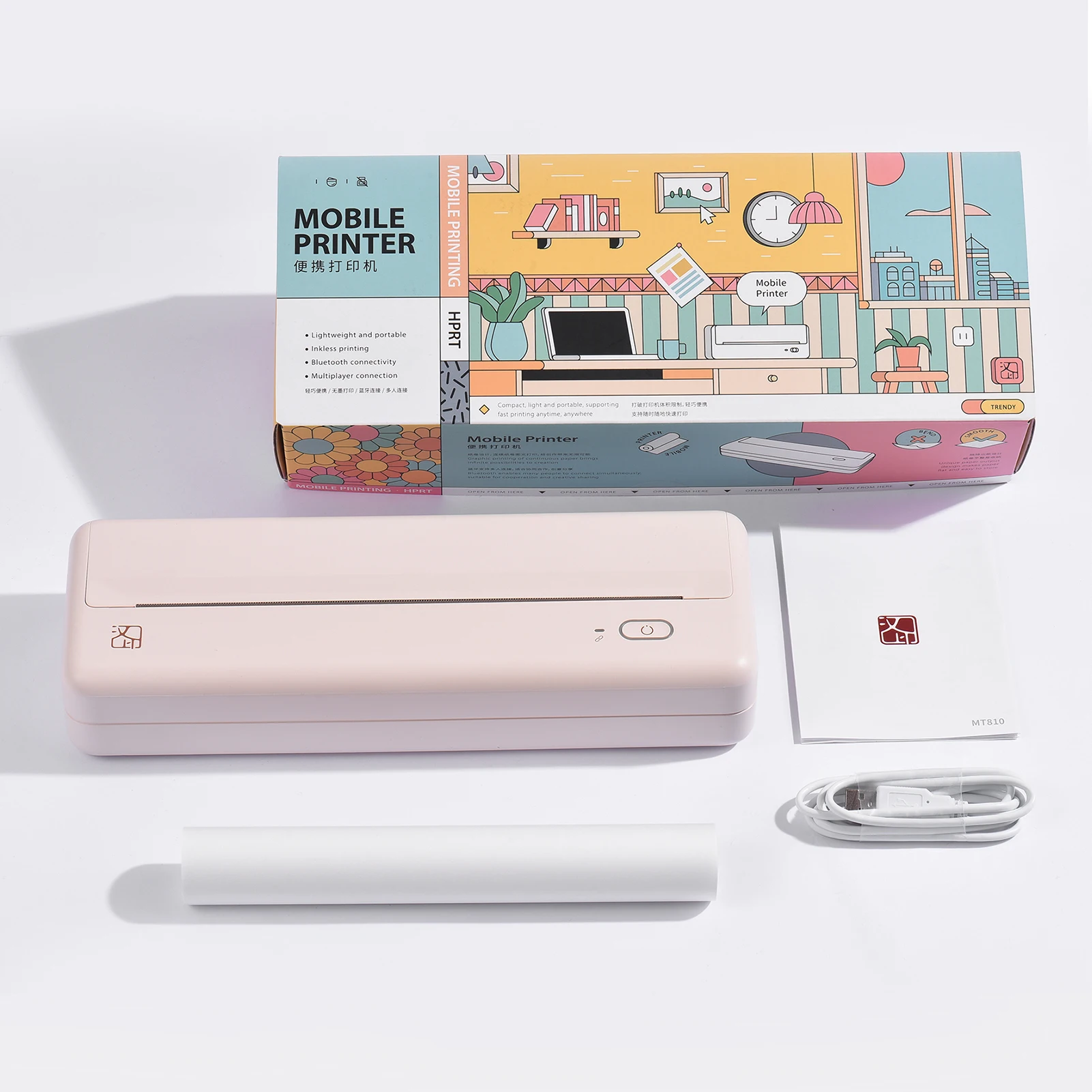 HPRT サーマルプリンター MT810 Amazon.co.jp: HPRT MT810 A4 モバイルプリンター サーマル