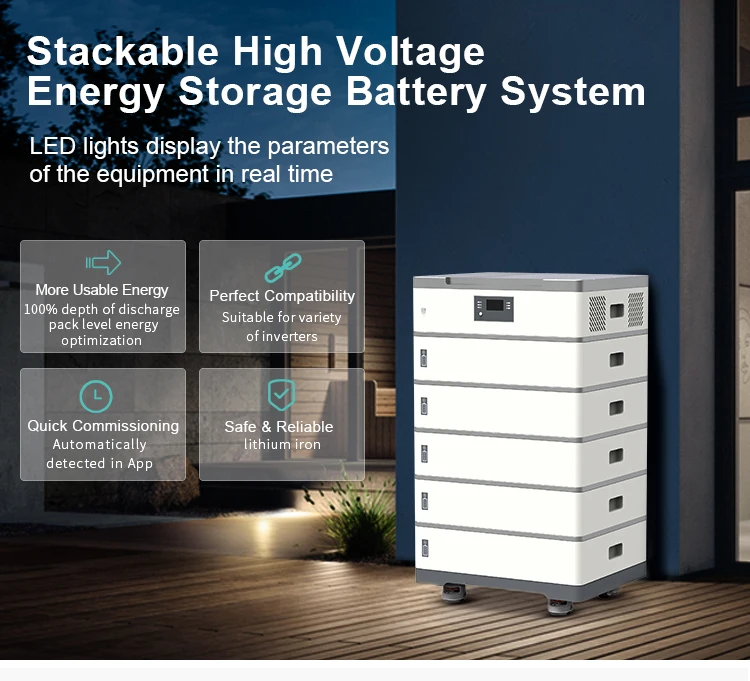 High Voltage Stackable Lithium Ion Battery for Solar Storage