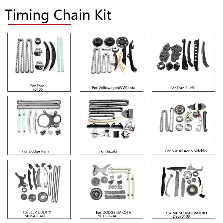 Auto Engine Systems Timing Chain Kit &accessories for Nissan Toyota Mitsubishi Isuzu Honda Suzuki Mazda Ford Engine Timing Chain