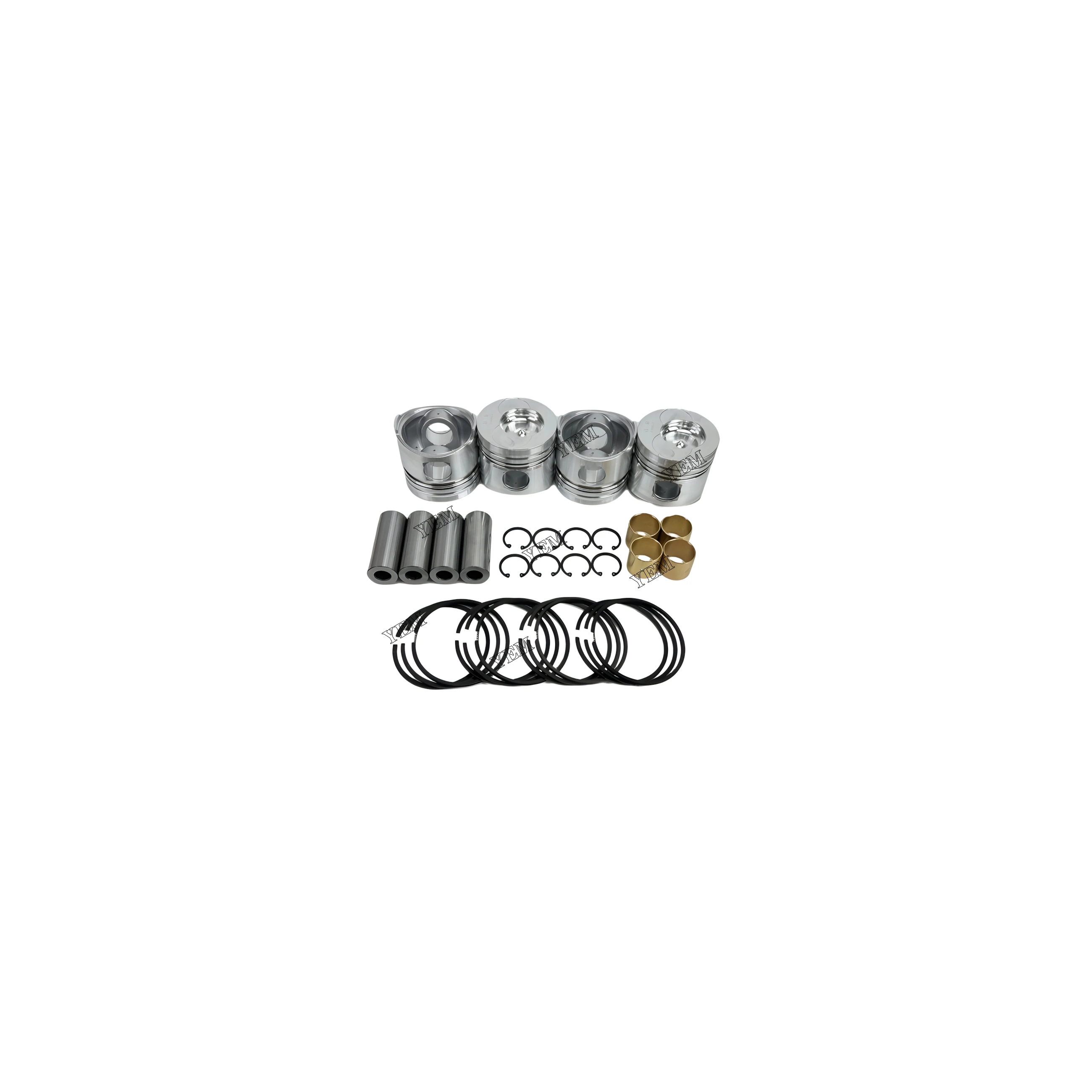 YN38GBZ Piston Rings Set for Yunnei Heavy Equipment Engine Parts