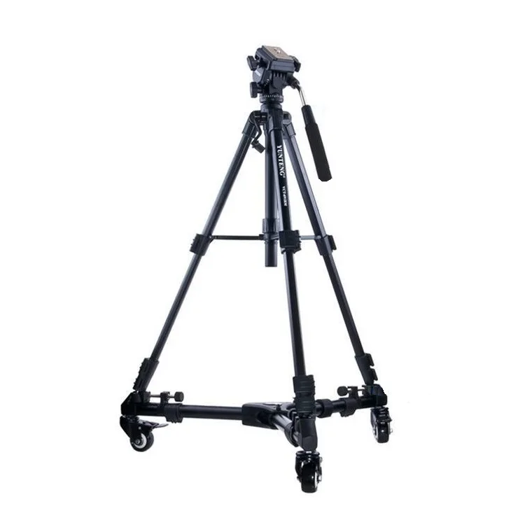Wheel Tripod Stand - Yunteng YT 900 Foldable Camera Dolly