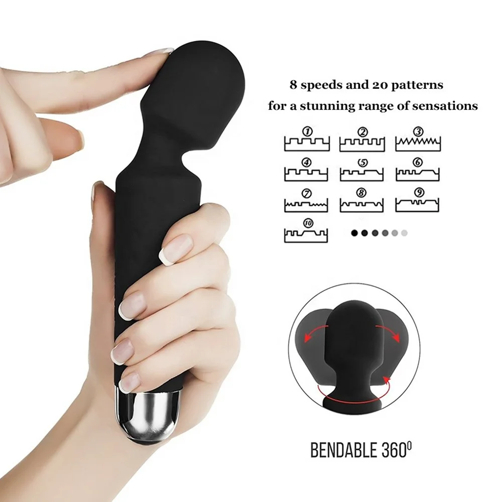 triple sex toy Magic Wand Micro Wand Massager Review main image 1