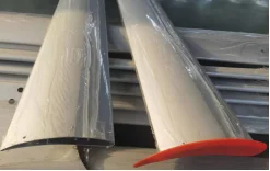 product 12ft 37m pmsm motor  giant fan spray hvls vertical fan pole mist fan-12