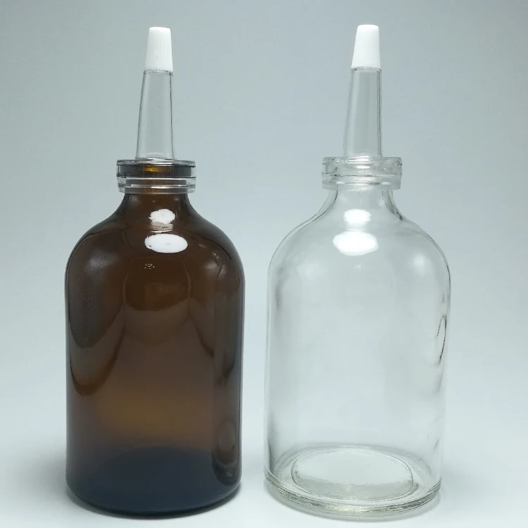 5ml 10ml 15ml Penicillin Glass Vial Bottle for Medicine Pharmaceutical Use with Soft PVC Dropper