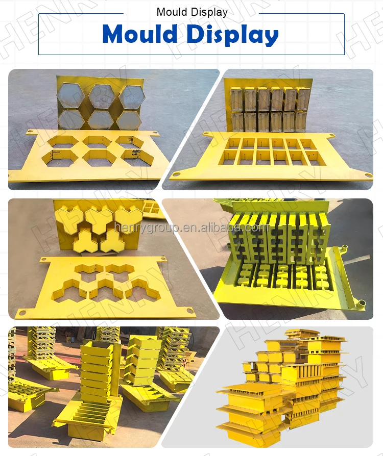 Qtj440 Low Investment Strong Vibration Force Hollow Blocks 8inches