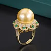 open size Golden Balls gold ring