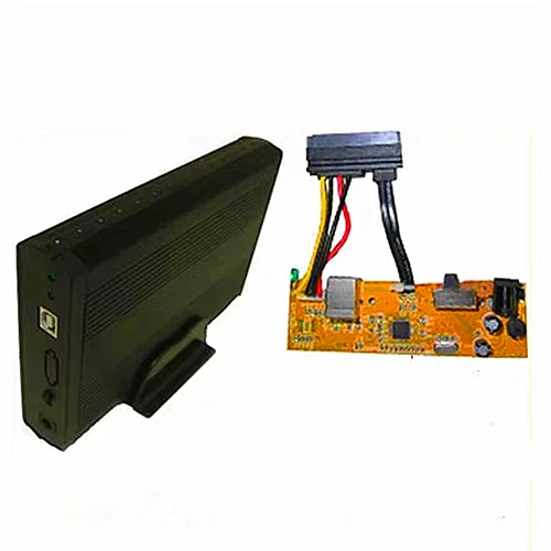 Металлический корпус для жесткого диска SATA USB2.0 жесткий диск внешний