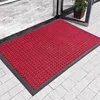 Small checkered pattern - dark red