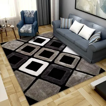 Large Soft Study Room Rugs Floor Geometric Modern Art Living Room Carpets Home Nordic Bedroom Bedside Blanket Area Rug