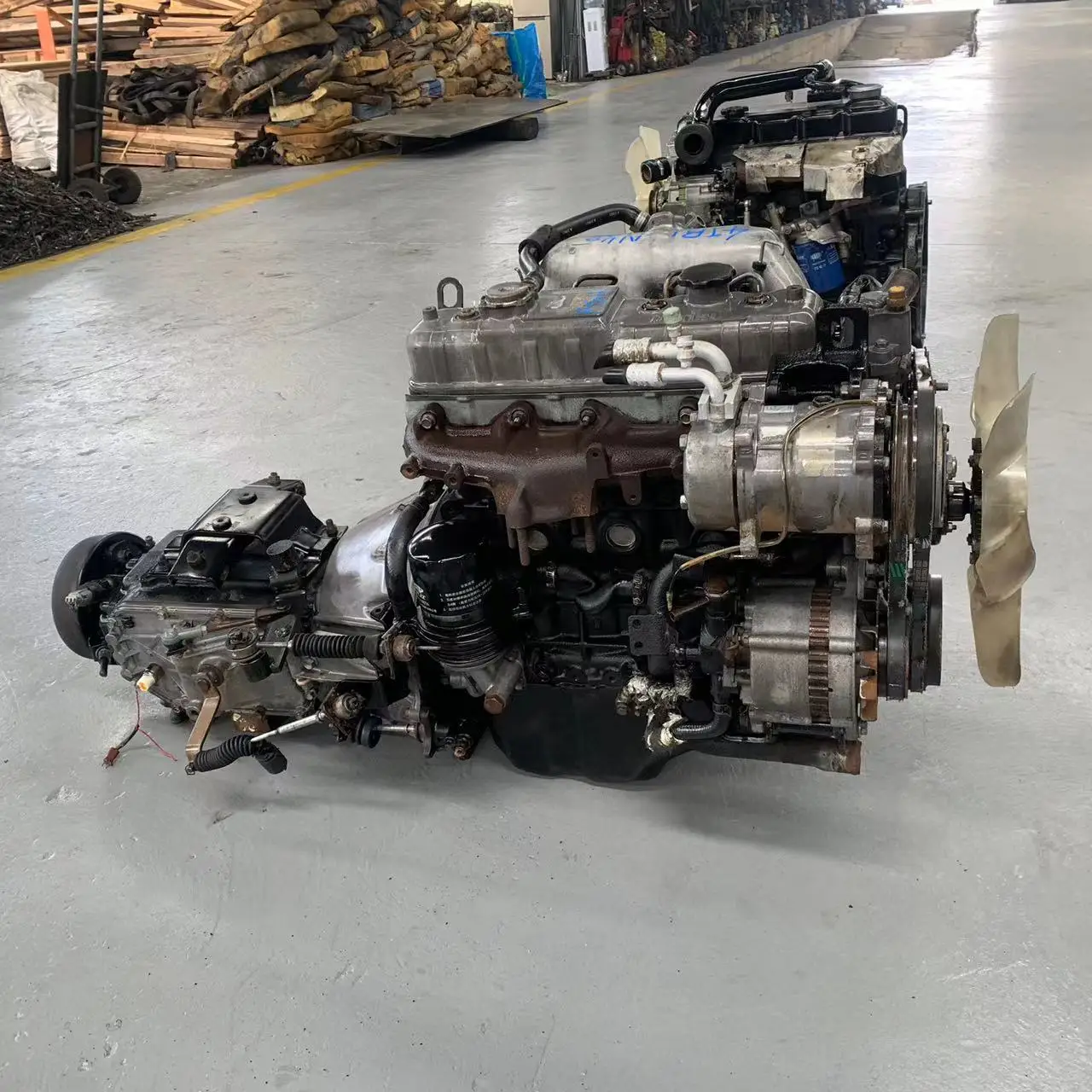 Excellent Stocks for 4JB1  I Suzu Used diesel Engine 4JB1-NKR Truck  or Agricultural Vehicle for Sale