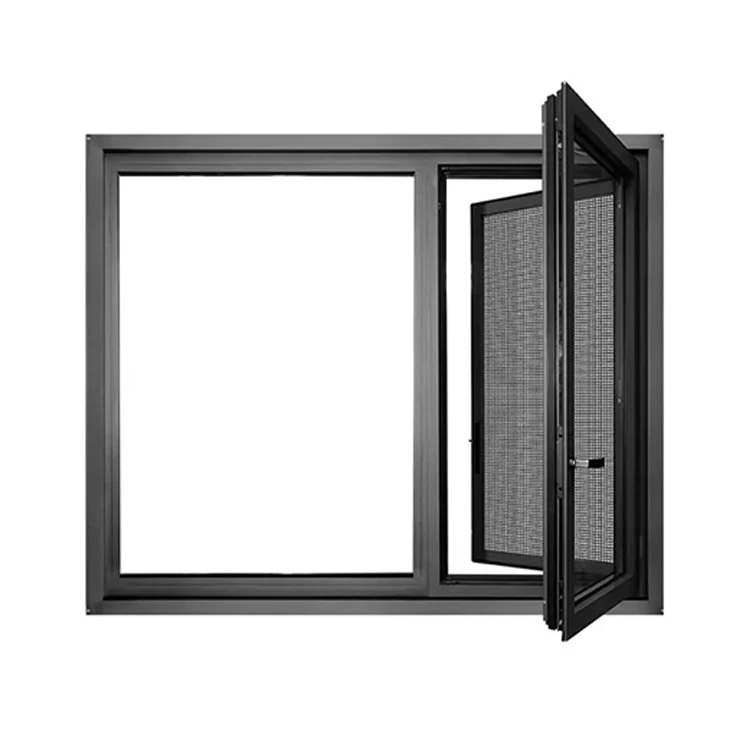 Modern Home Hotel Project Swing Windows House Aluminum Frame Glass Casement  Window Design - China Aluminum Glass Window, Glass Swing Window