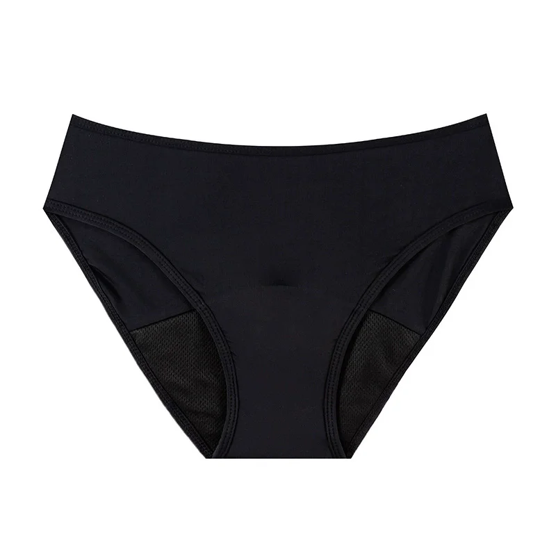 Waterproof period swim brief back view