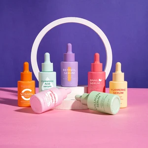 Korean Cosmetics Skin Care Products Snail Anti-Aging Serum,Face Soothing Brightening Vitamin C Niacinamide Serum