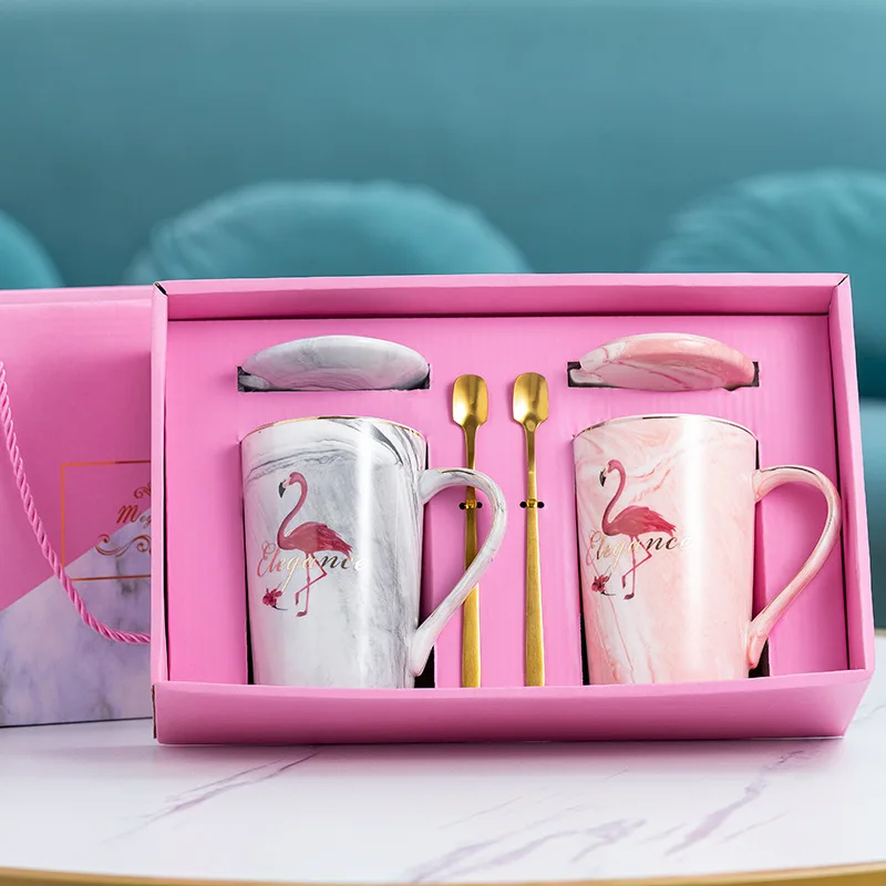 Wholesale/customized Logo Ceramic Mug Sets Gift Mug Sets Promotion Ceramic Coffee Cup Sets