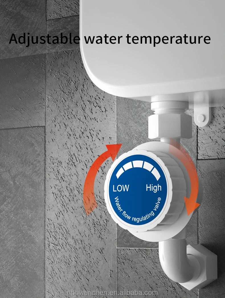 2022new Stylepump Instant Portable Tankless Electric Shower Hot Water