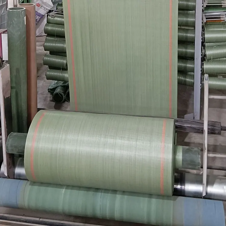 PP Raffia Fabric Roll for Tubular Bags - Durable & Recyclable